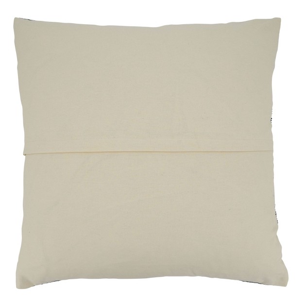 Oversize Corded Line Poly Filled Square Throw Pillow Saro Lifestyle