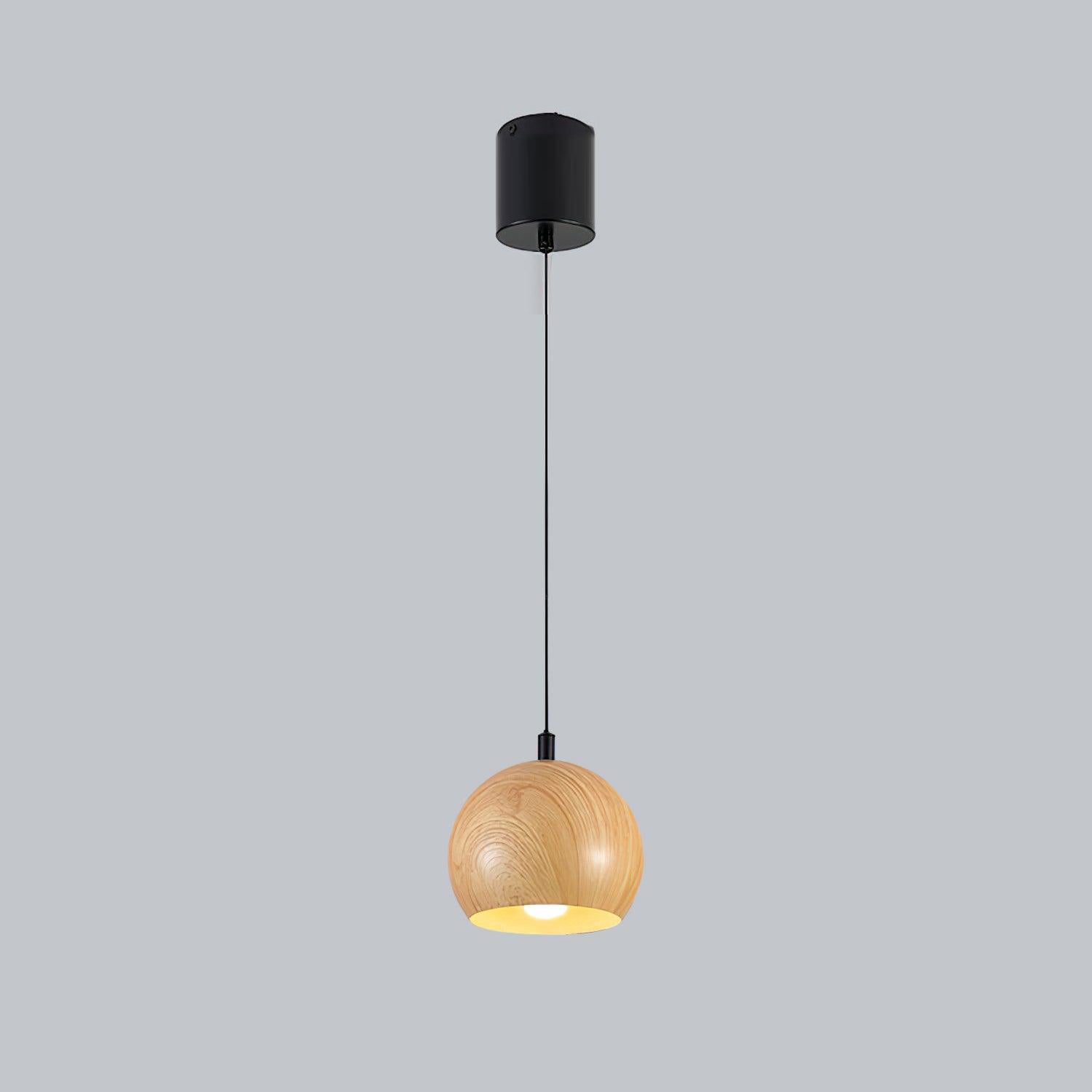 Wood Grain Pendant Lamp