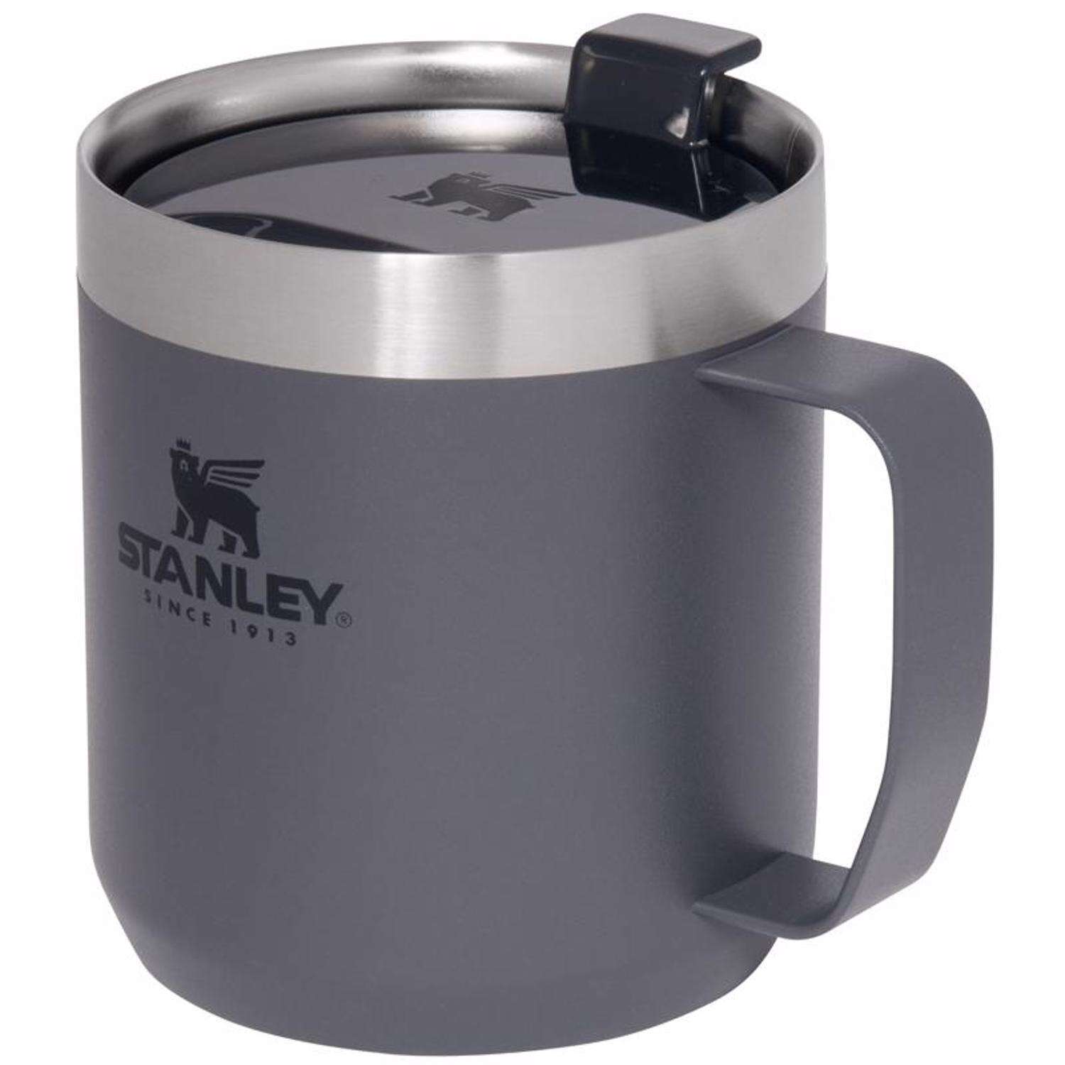 Stanley Classic 12 oz Charcoal Gray BPA Free Insulated Mug