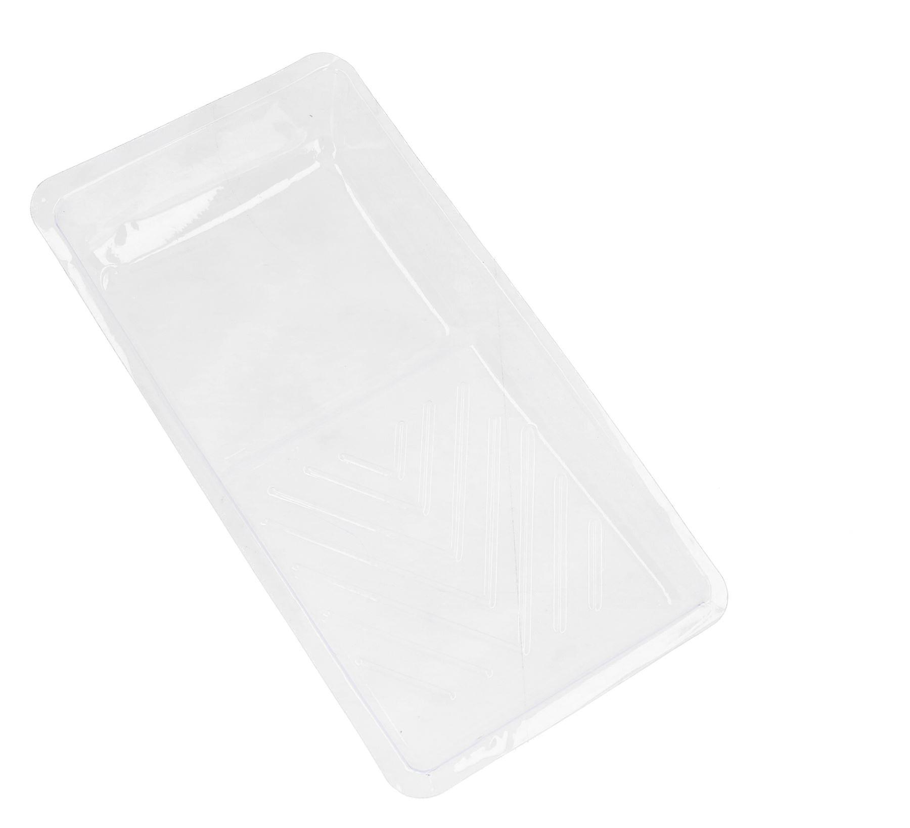 Clear Disposable Roller Tray Liners Liner for 100mm / 4” Roller Trays 15 Pack