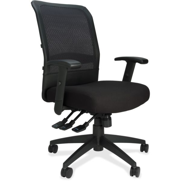 Lorell Executive High-Back Mesh Multifunction Chair