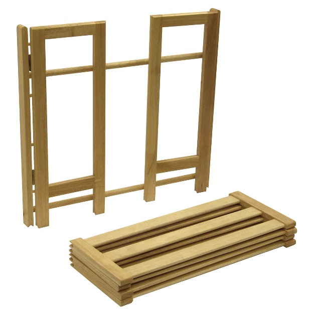 Clifford Foldable Shoe Rack Natural Winsome