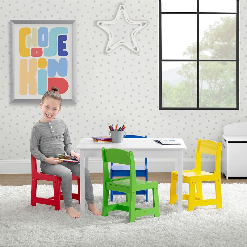 Delta Children MySize Table with 4 Chairs