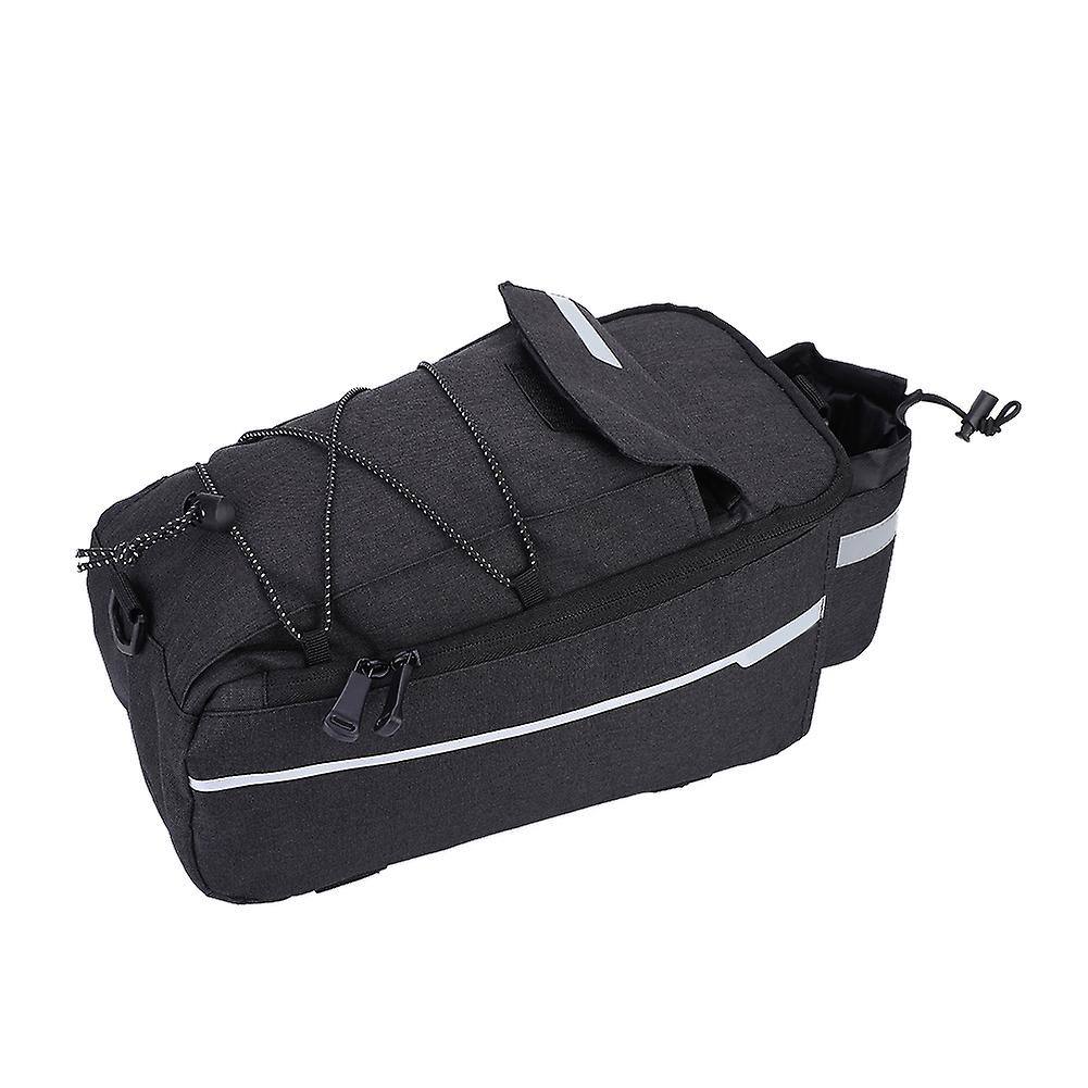 B Soul Outdoor Bike Bicycle Cycling Rear Seat Tail Storage Bag Rack Trunk Pouch Package(black)