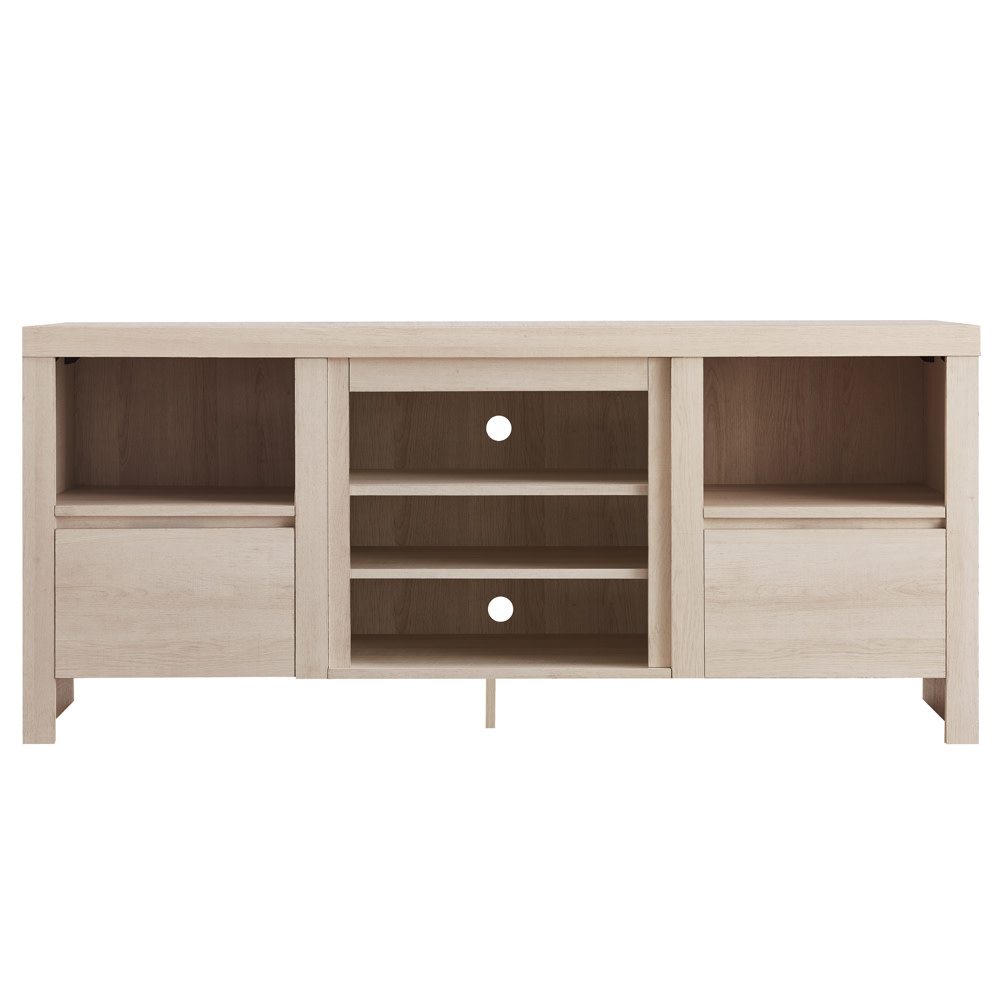 Hearthpro Console Style Media Stand， Closed Abrasive Grain Coat Storage ;