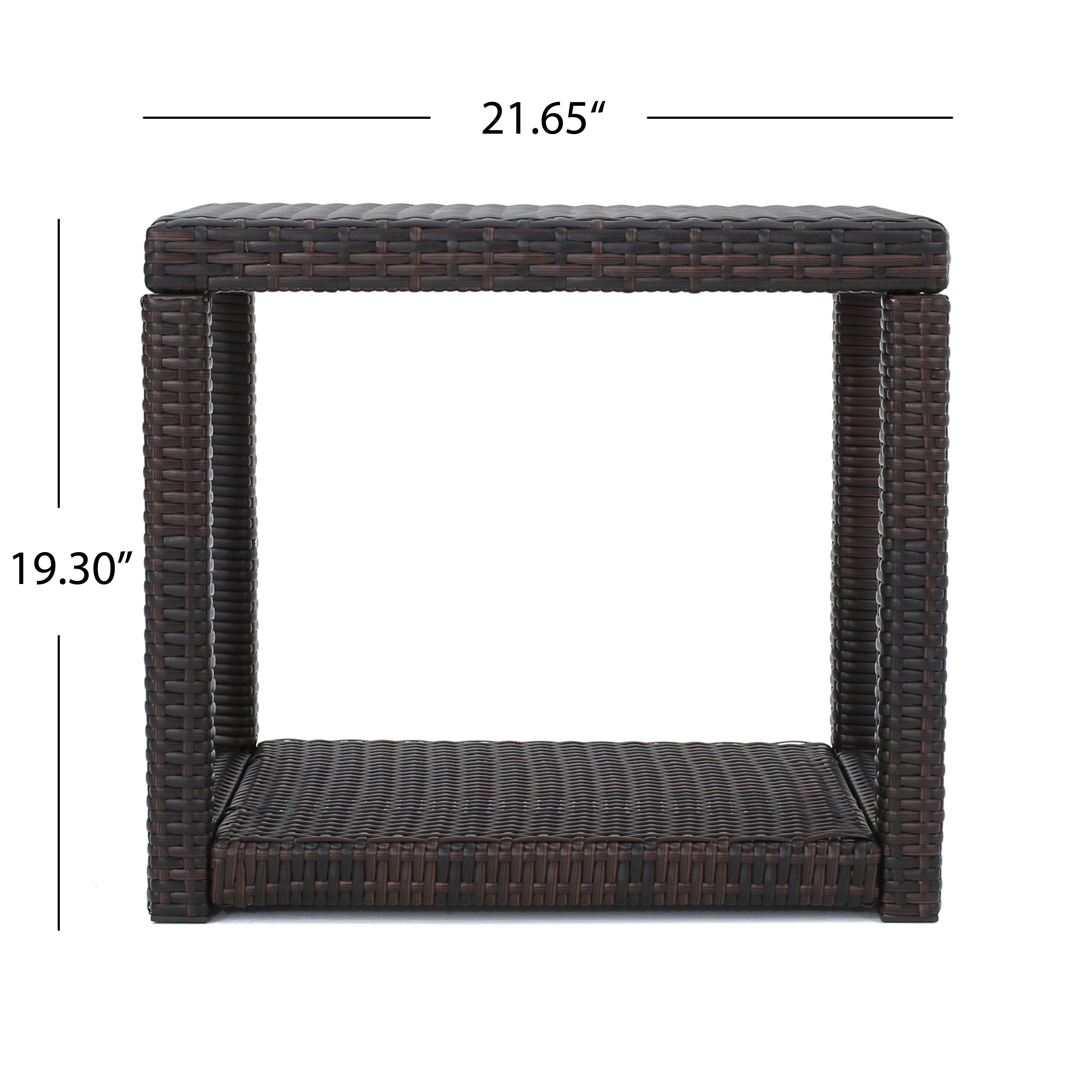 Palawan Outdoor Wicker Accent Table