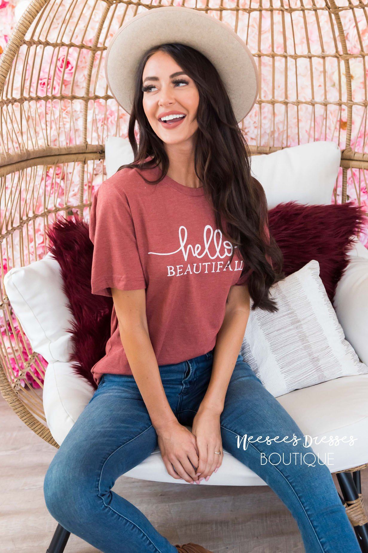 Hello Beautifall Modest Tee