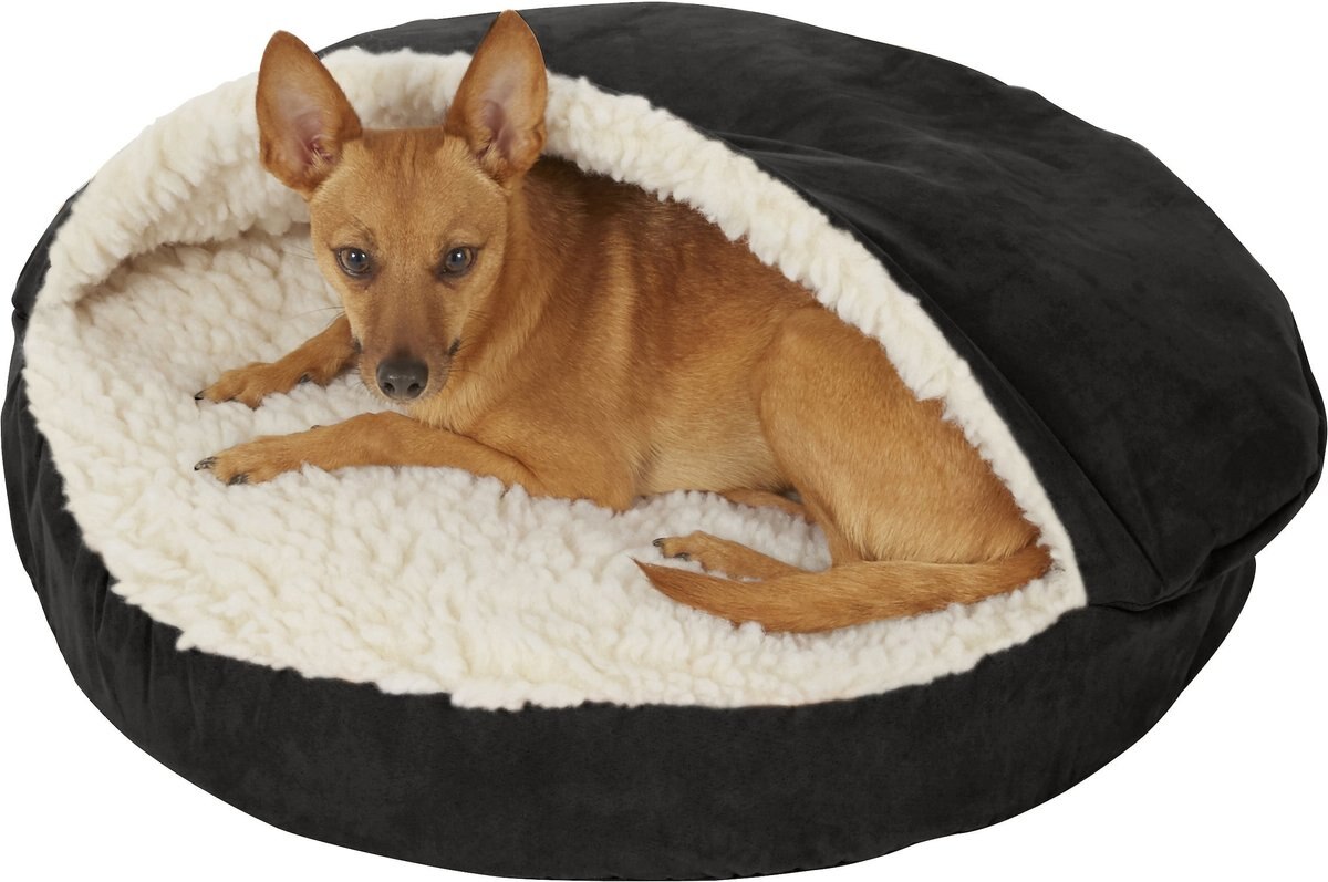 Snoozer Pet Products Luxury Cozy Cave Orthopedic Cat and Dog Bed w/Removable Cover