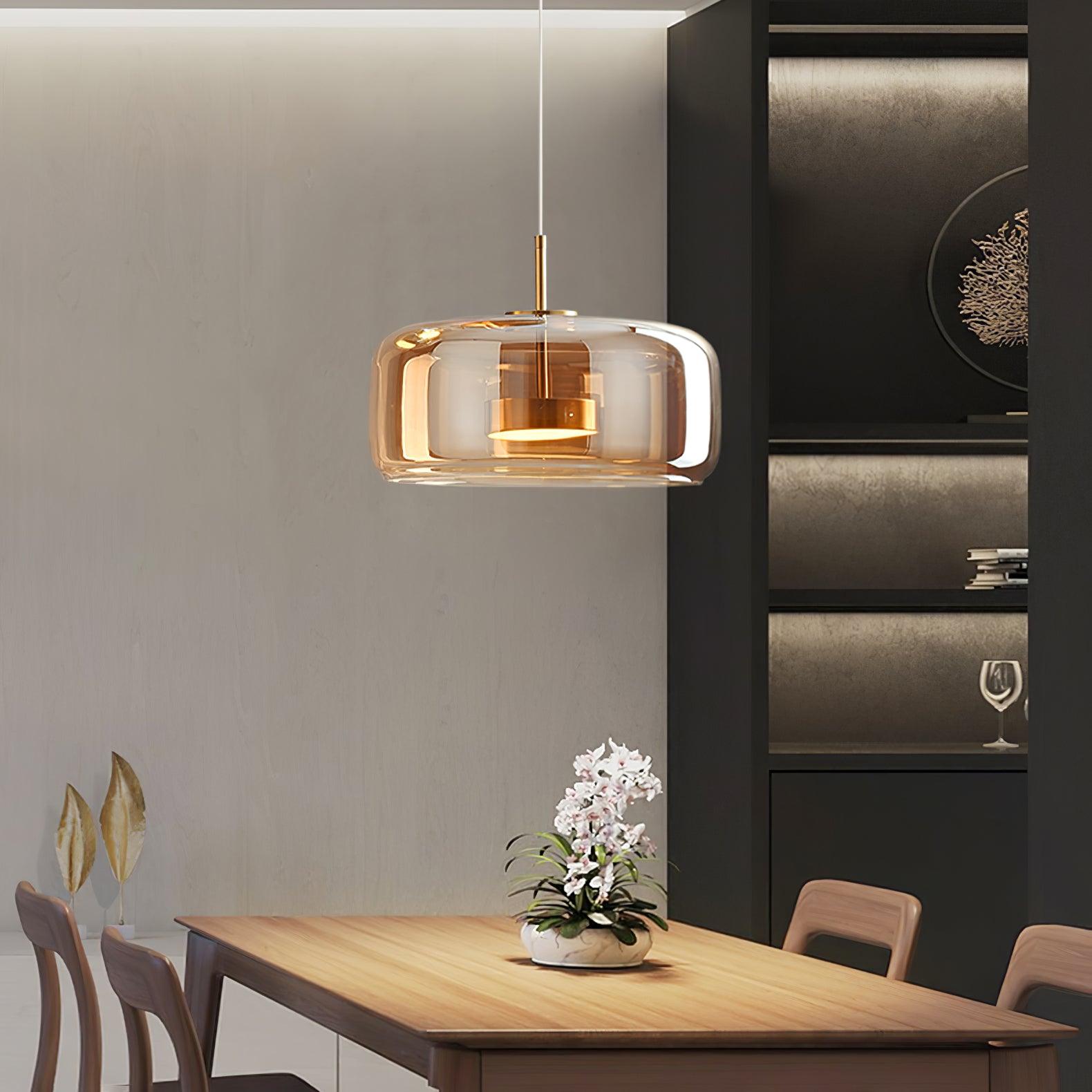 Metro Sphere Glass Pendant Lamp