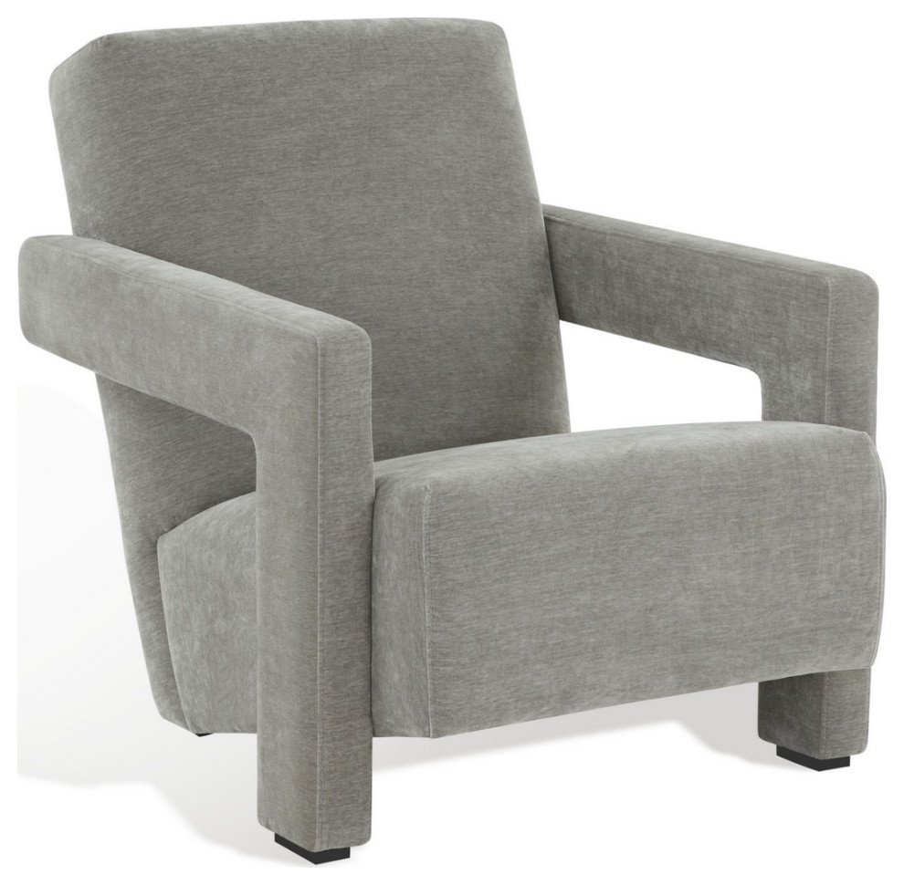 Safavieh Couture Taylor Modern Velvet Accent Chair   Contemporary   Armchairs And Accent Chairs   by Safavieh  Houzz