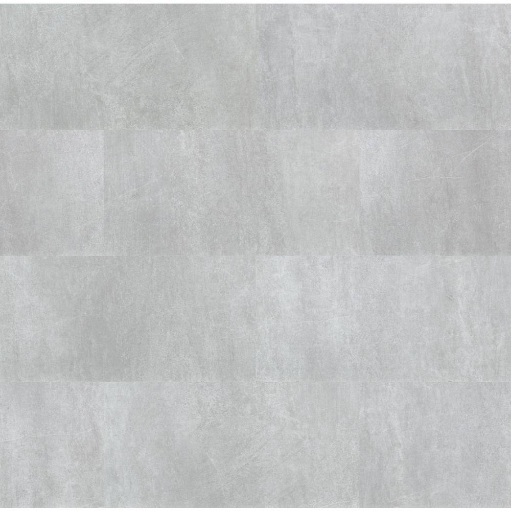 AA Surfaces Concrete Park 12 MIL x 12 in. W x 24 in. L Click Lock Waterproof Vinyl Tile Flooring (1278.4 sq ftpallet) VTRDCONPAR1224