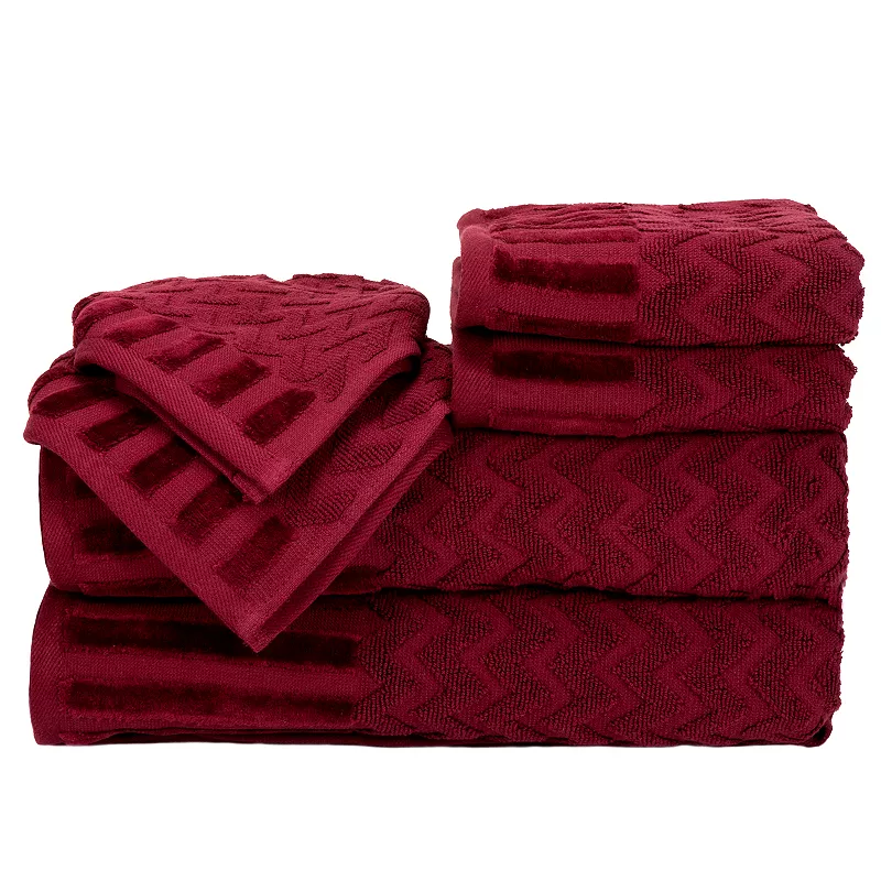 Portsmouth Home Chevron 6-piece Bath Towel Set