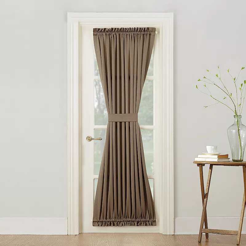 Sun Zero 1-Panel Gramercy Room Darkening Door Curtain