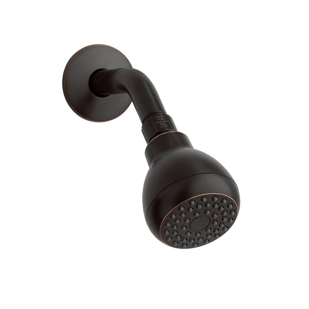 Glacier Bay Constructor Single-Handle 1-Spray Tub and Shower Faucet in Bronze (Valve Included) HD873X-8527D