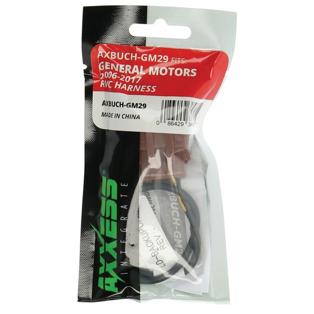 Axxess Axbuch gm29 Backup Camera Retention Harness For Gm 2006 Through 2017 Vehicles