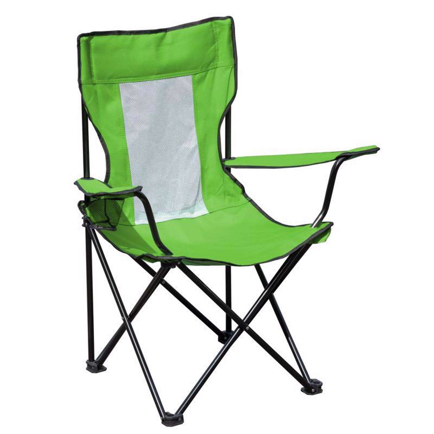 QuikShade Assorted Classic Folding Quad Chair - Color May Vary