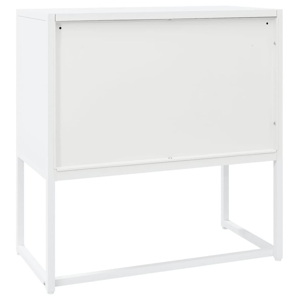 vidaXL Sideboard Storage Buffet Cabinet for Kitchen Living Room Entryway Steel