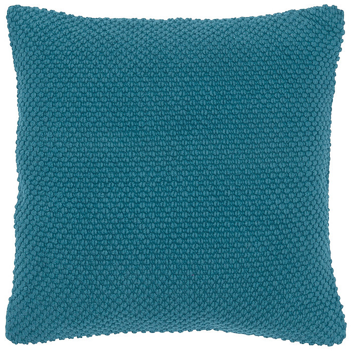 Rizzy Home Bouclandeacute; Textured Polyester Filled Decorative Pillow， 20