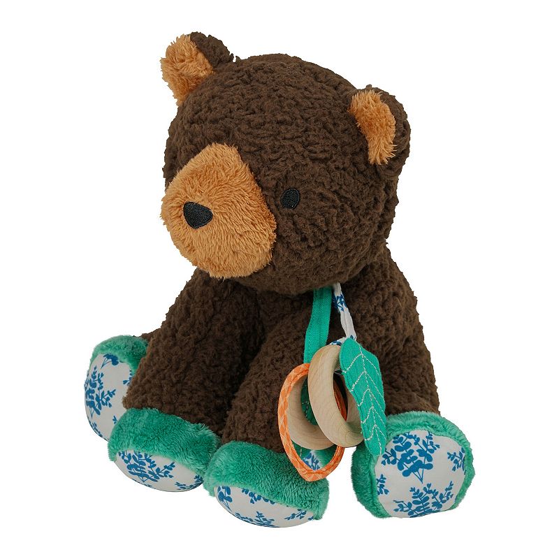 Manhattan Toy Wild Bear-y Plush Teddy Bear Stuffed Animal Activity Toy