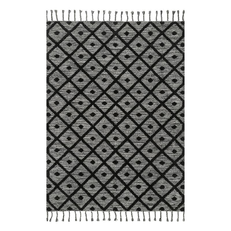 nuLOOM Trellis Tassel Jinny Wool Blend Rug