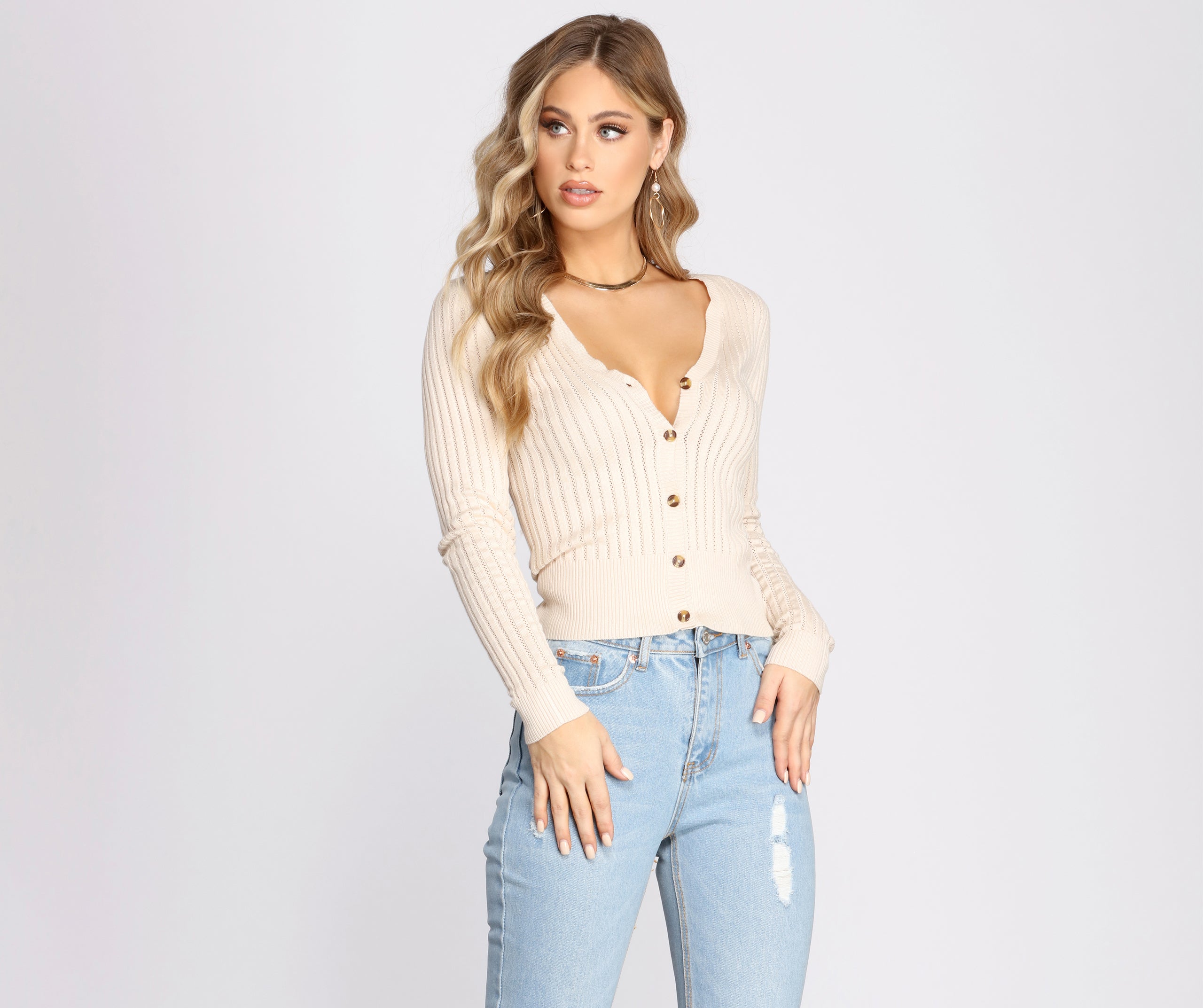 Such A Casual Vibe Knit Cardigan