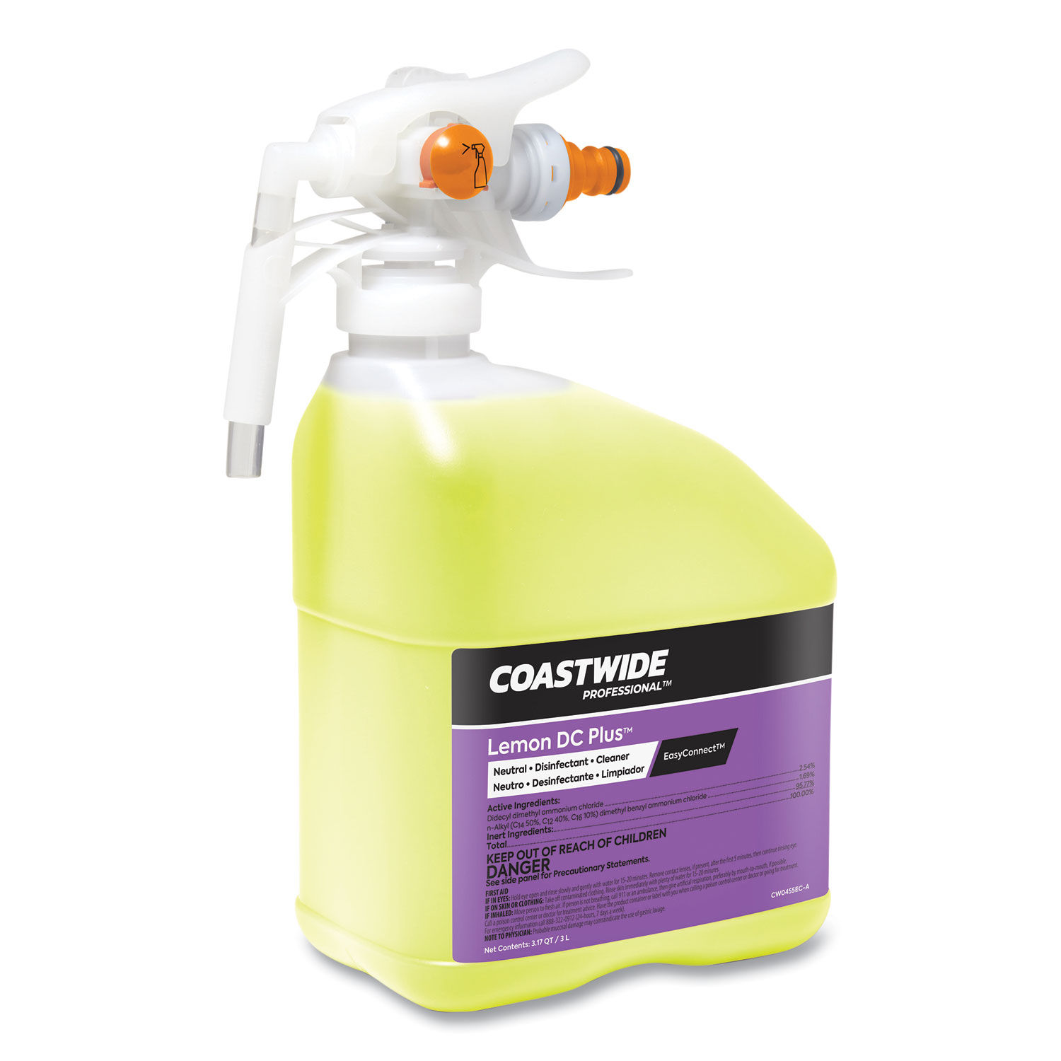 DC Plus Neutral Disinfectant-Cleaner Concentrate for EasyConnect Systems by Coastwide Professionalandtrade; CWZ24381054