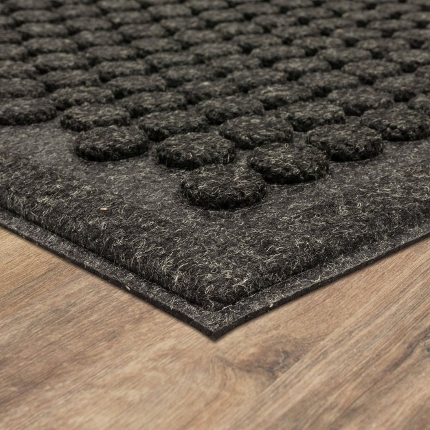 Impressions Dots Doormat Black Mohawk