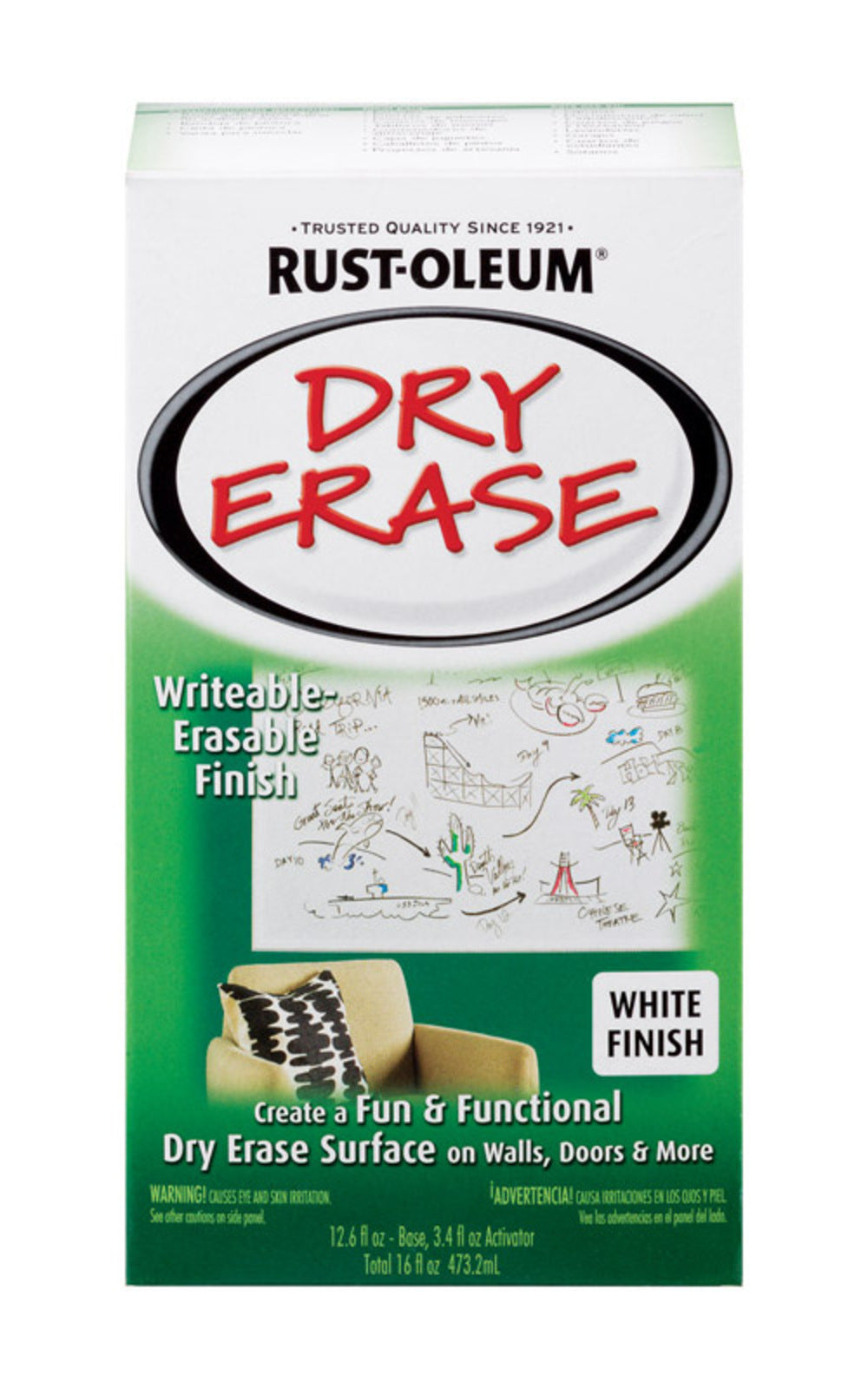 DRY ERASE PAINT KIT