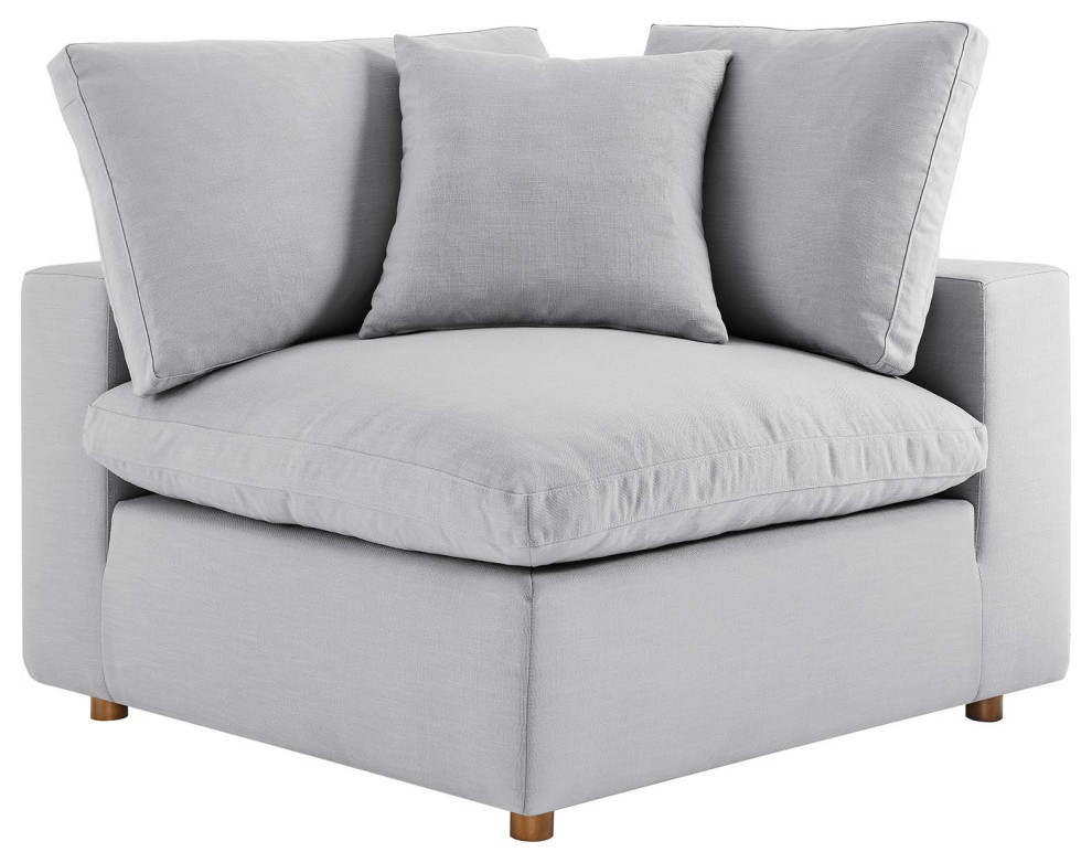 Commix Down Filled Overstuffed 5 Piece 5 Piece Sectional Sofa   Transitional   Sectional Sofas   by Modway  Houzz