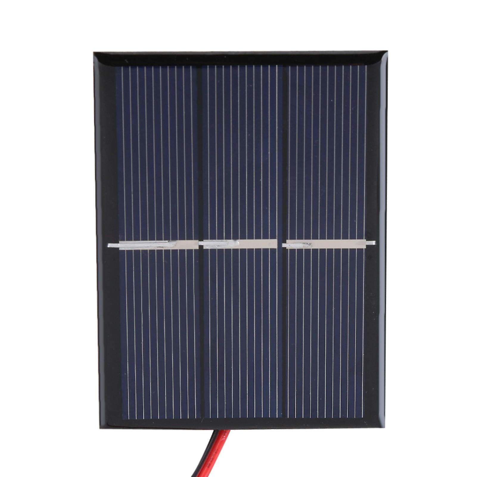 2pcs 0.65w 1.5v Mini Portable Solar Panel Diy Power Module Battery Charger