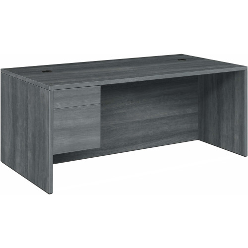 HON 10500 Series Sterling Ash Laminate Desking (10586LLS1)