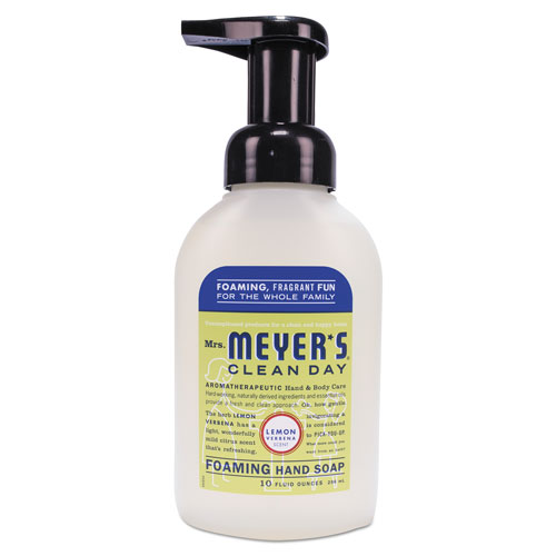 SC Johnson Mrs. Meyer'sandreg; Foaming Hand Soap | Lemon Verbena， 10 oz | SJN662032EA