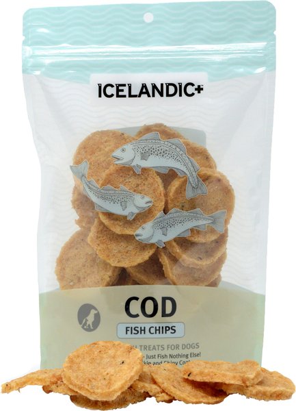 Icelandic+ Cod Fish Chips Dog Treat