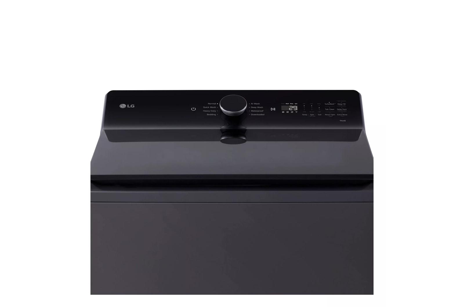 Lg WT8400CB 5.5 Cu. Ft. Mega Capacity Smart Top Load Washer With Easyunload™ & Ai Sensing