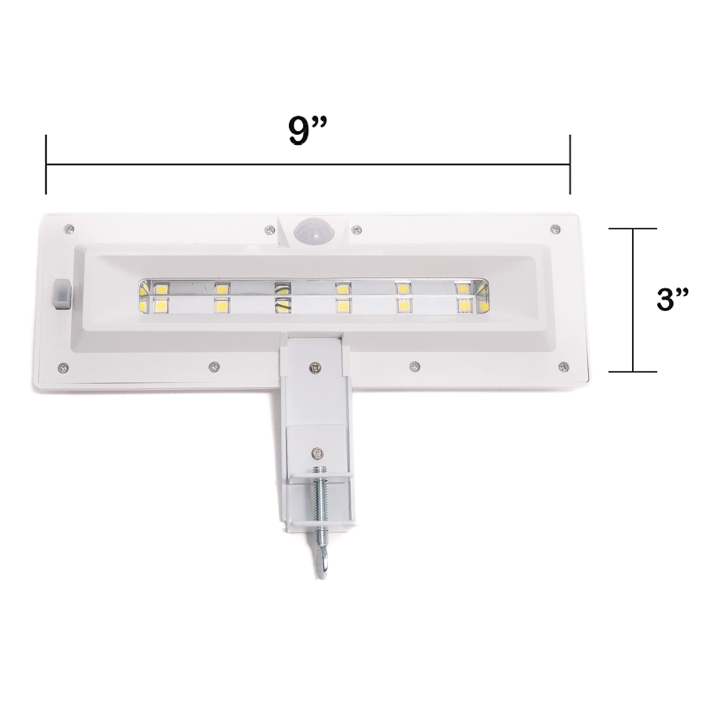 2 Pc Nitebrite Solar Powered Gutter Lights