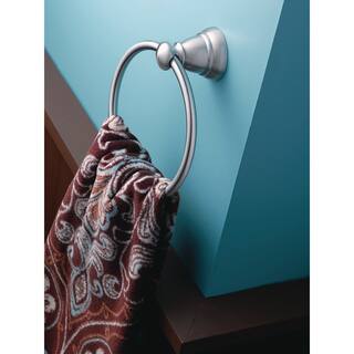 MOEN Banbury Towel Ring in Spot Resist Brushed Nickel Y2686BN