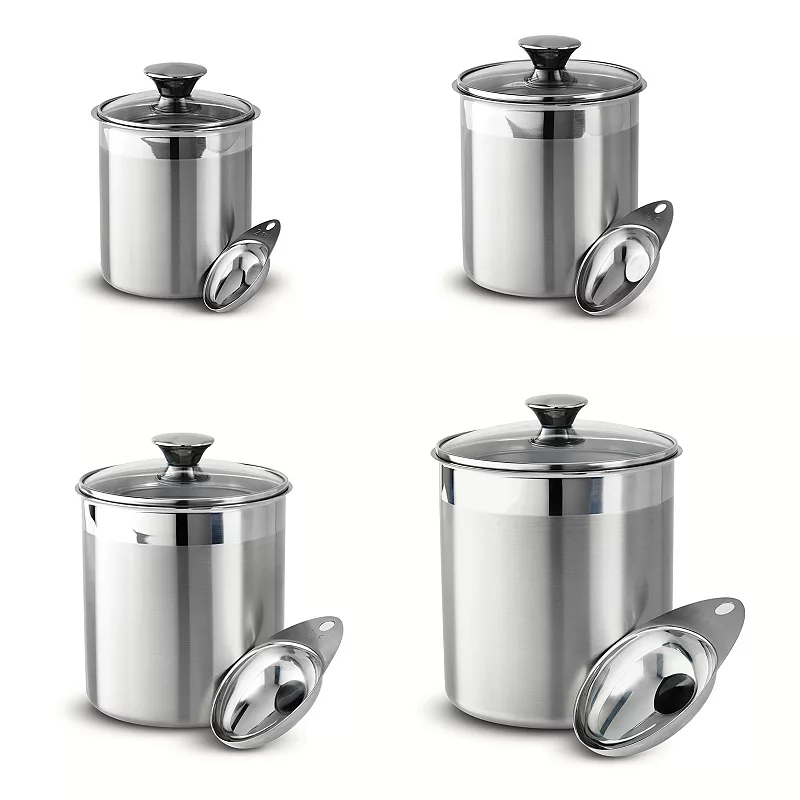 Tramontina Gourmet 8-pc. Stainless Steel Kitchen Canister Set