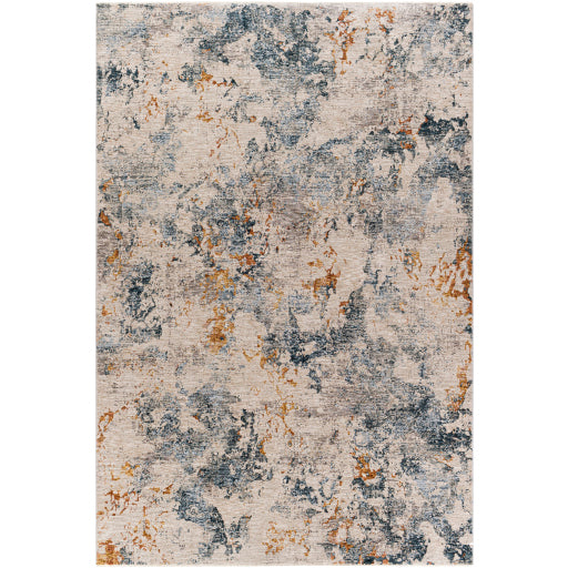 Laila Teal & Gray Rug