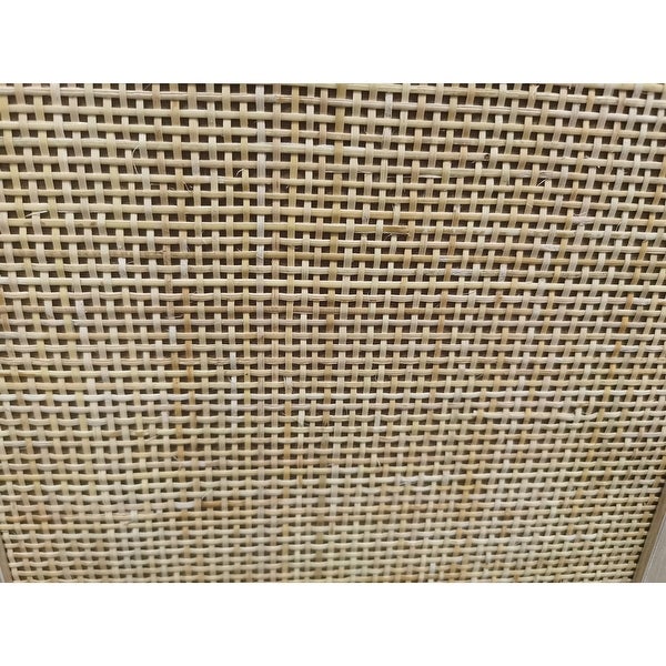 Madison BoHo Coastal Rattan Wicker Woven Storage Coffee Table