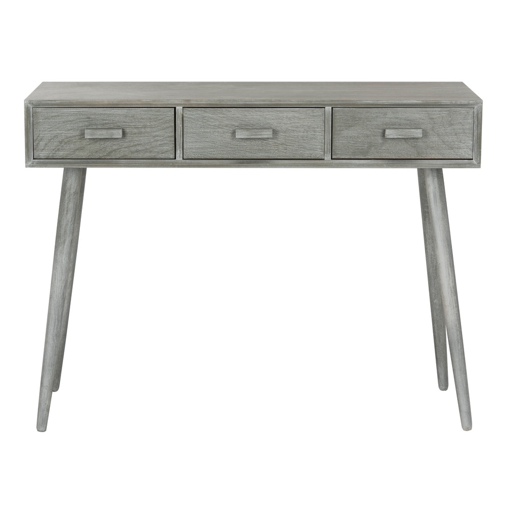 SAFAVIEH Albus Slate Grey 3 drawer Console Table   41.8\