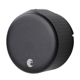 August WiFi Smart Lock Matte Black (Retrofits Over Existing Deadbolt) AUGSL05-M01-G01