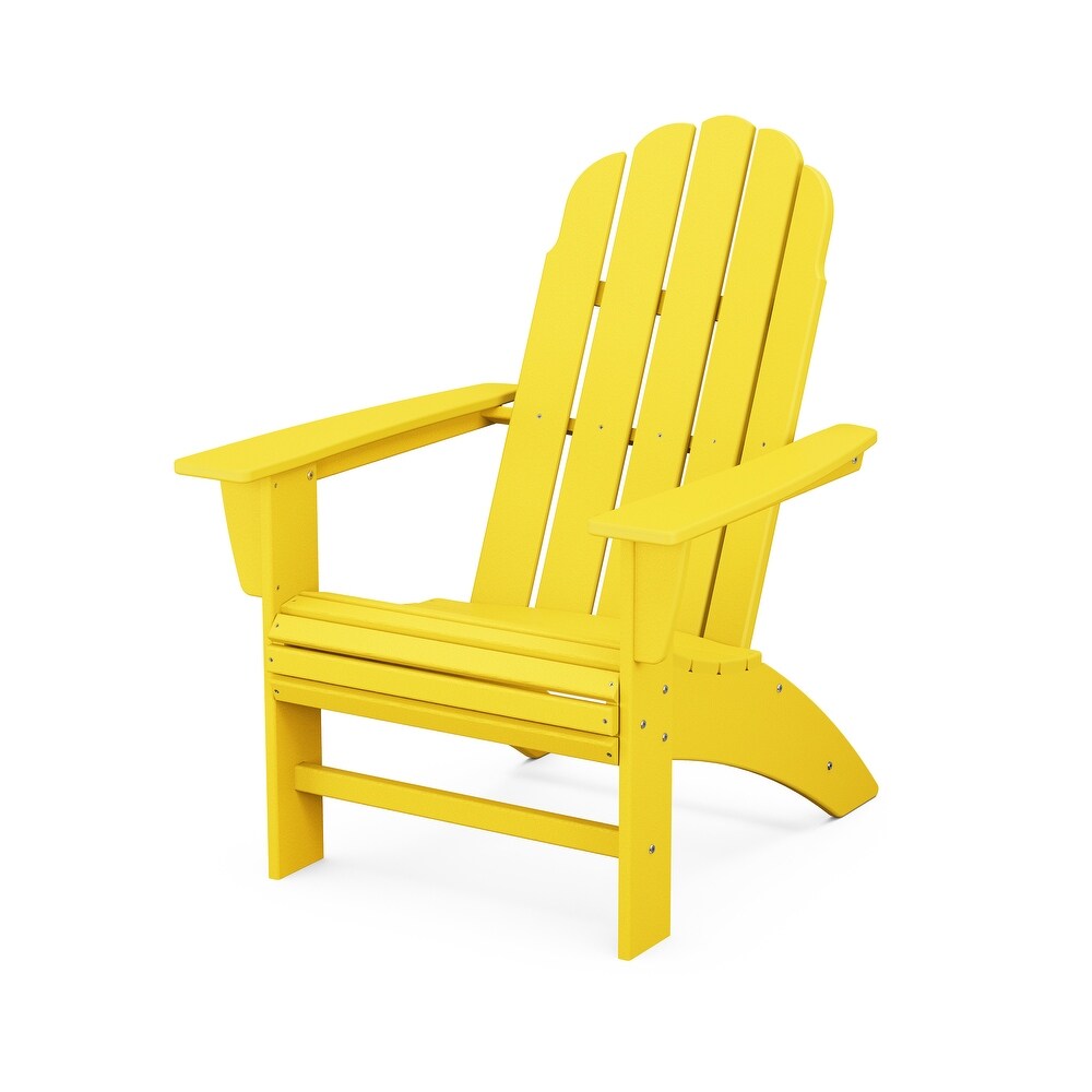 POLYWOOD Vineyard Outdoor Curveback Adirondack Chair