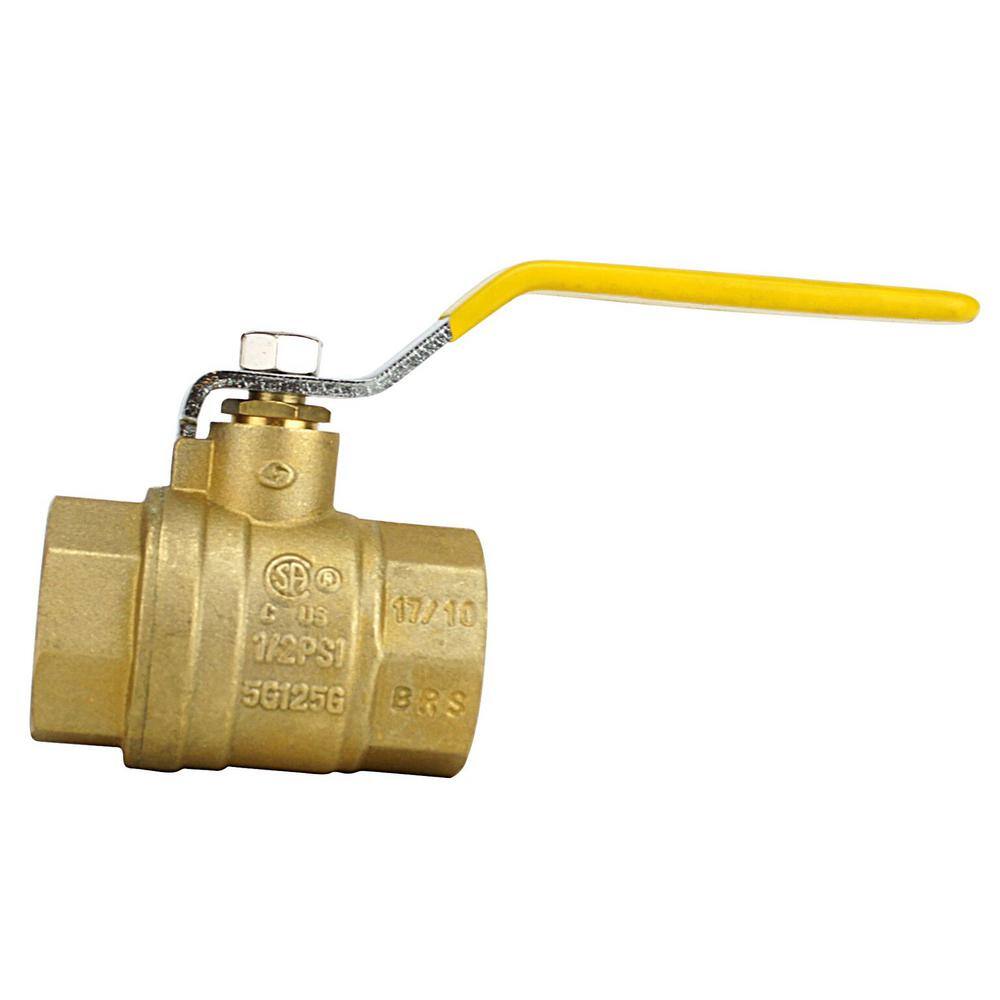 Apollo 1 in. Brass FNPT x FNPT Full-Port Ball Valve 94A10501