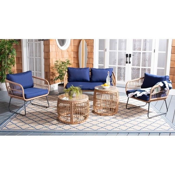 SAFAVIEH Outdoor Venta 5Pc Living Set