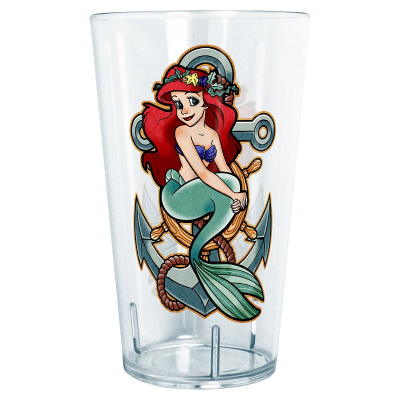 Little Mermaid Anchor Tritan Tumbler