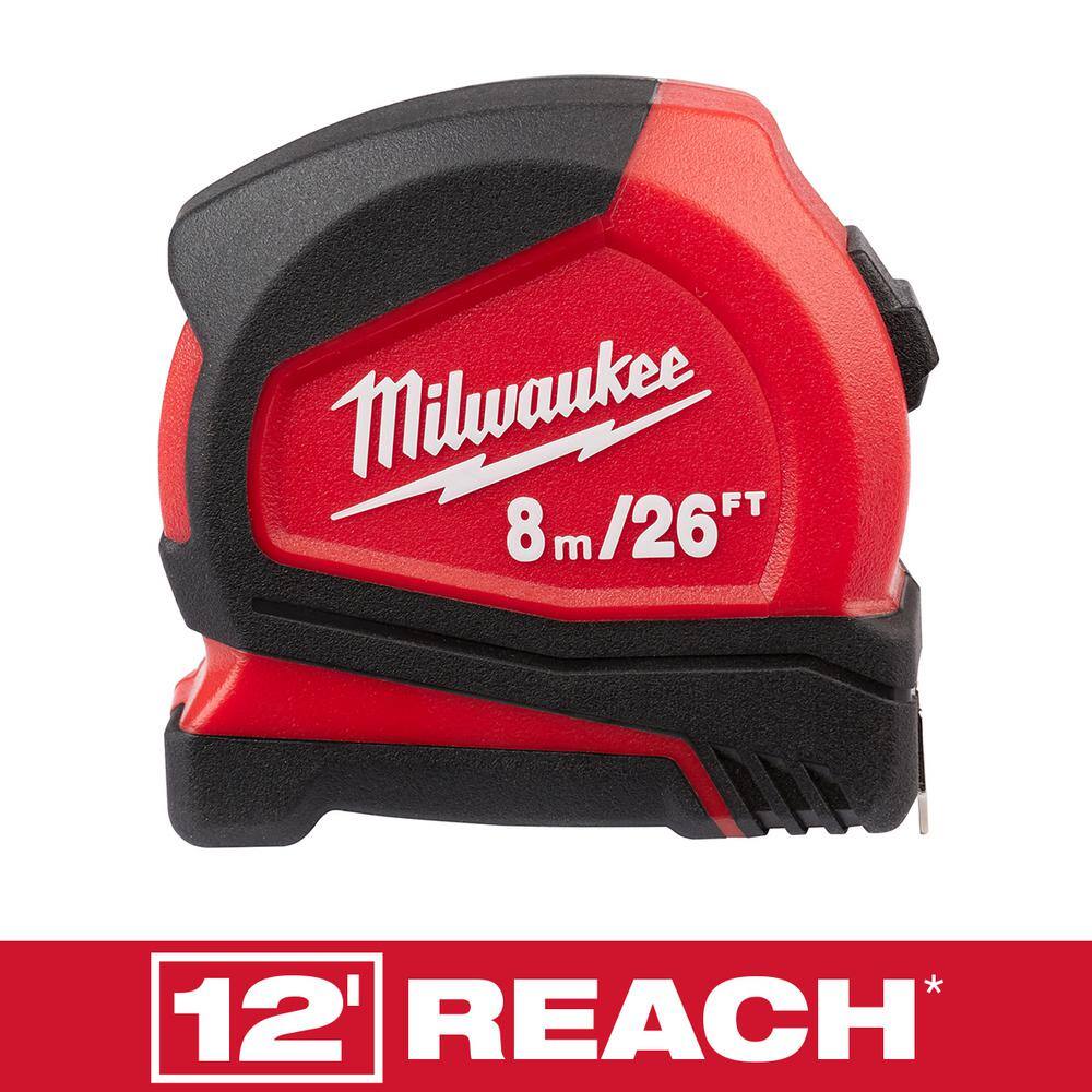 MW 8 m26 ft. Compact Tape Measure 48-22-6626