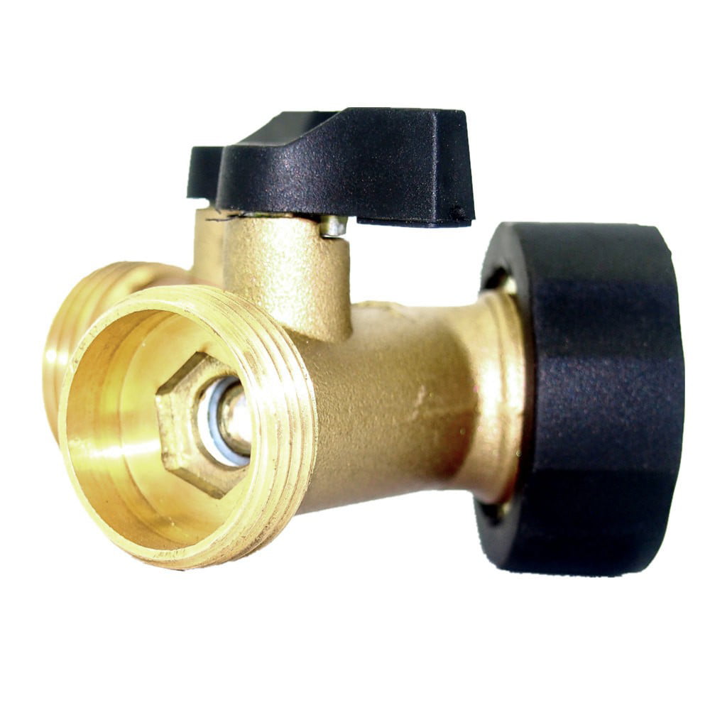 Jsaert Garden Hose Splitter Heavy-Duty 2 Way Solid Brass Y Female Connector