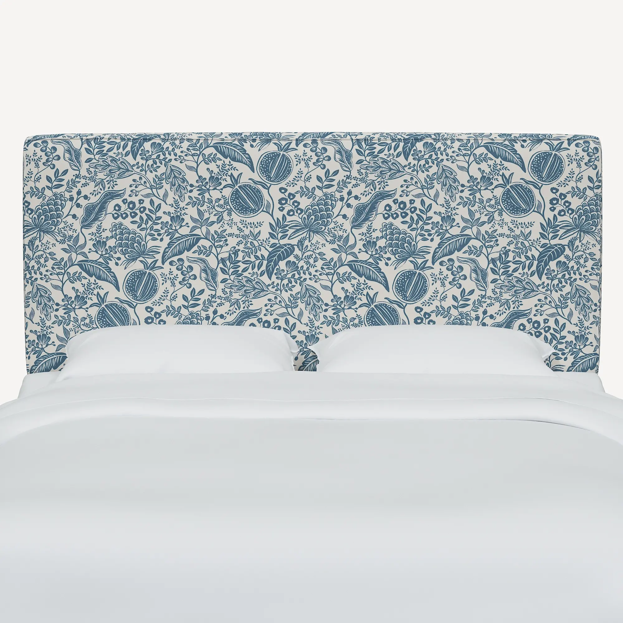 Rifle Paper Co Elly Blue Pomegranate Twin Headboard