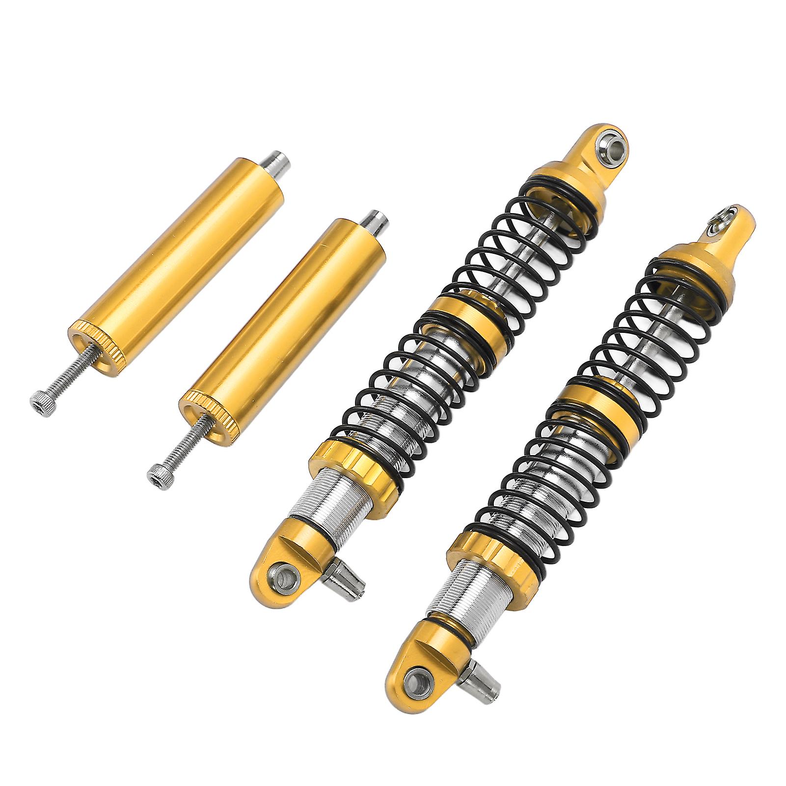 1 Pair Front Rear Shock Absorber Rc Car Upgrade Parts For Axial Scx10 1/10 Remote Control Cargold