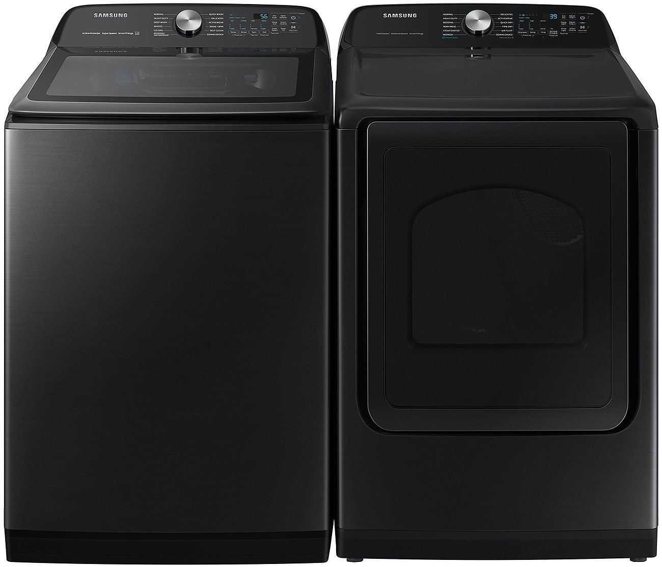  7.4 Cu. Ft. Brushed Black Smart Electric Dryer With Steam Sanitize+